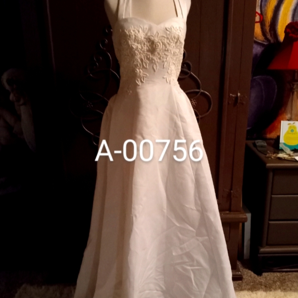 Size 8 White Wedding Gown